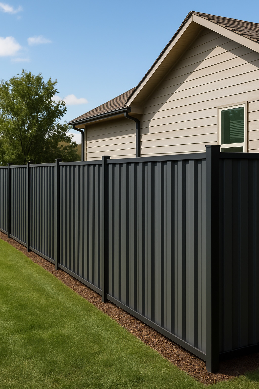 That looks great, can we have the fence color complicate the house colors?